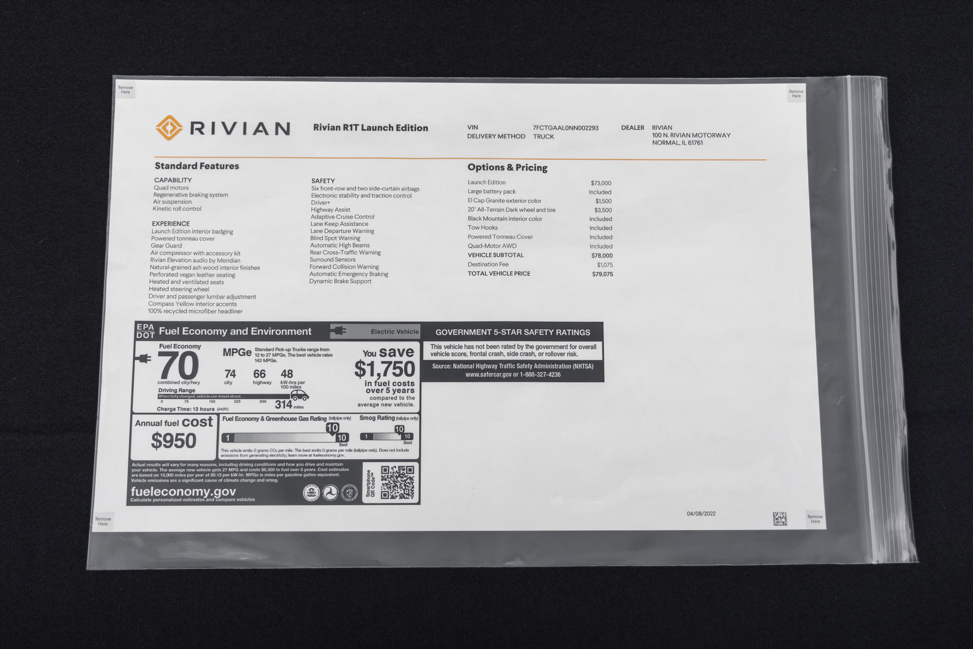 Rivian R1T Launch Edition 2022 (10)