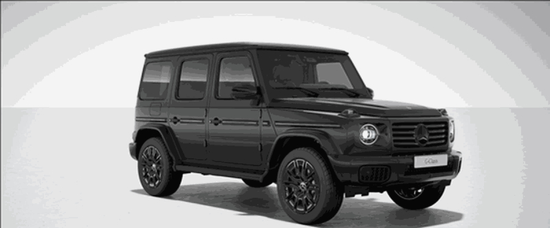 G450D AMG in Magno Black | Fugo Cars