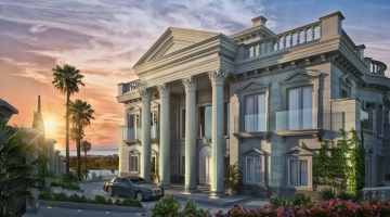  2021 Luxury Mansion With Panoramic Sea Views In Sierra 